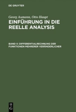 Differentialrechnung der Funktionen mehrerer Veränderlicher