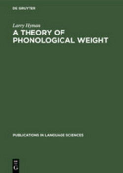 theory of phonological weight