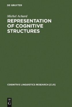 Representation of Cognitive Structures Syntax and Semantics of French Sentential Complements