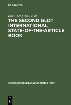 Second Glot International State-of-the-Article Book The Latest in Linguistics