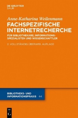 Fachspezifische Internetrecherche