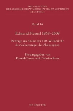 Edmund Husserl 1859-2009