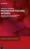 Phonotaktisches Wissen Zur Pra-Attentiven Verarbeitung Phonotaktischer Illegalitat