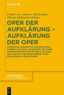 Oper der Aufklärung – Aufklärung der Oper