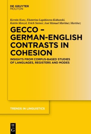 GECCo - German-English Contrasts in Cohesion Insights from Corpus-based Studies of Languages, Registers and Modes