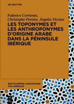 toponymes et les anthroponymes d’origine arabe dans la Péninsule Ibérique
