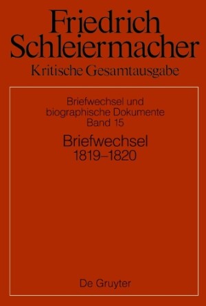 Briefwechsel 1819–1820