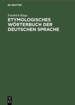 Etymologisches W�rterbuch Der Deutschen Sprache