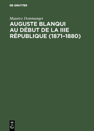 Auguste Blanqui au début de la IIIe République (1871-1880)
