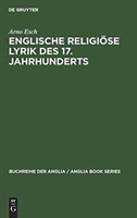 Englische religiöse Lyrik des 17. Jahrhunderts