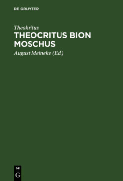 Theocritus Bion Moschus