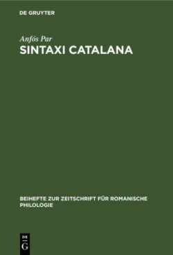 Sintaxi Catalana