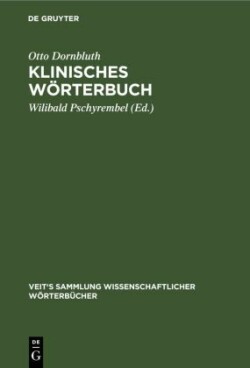 Klinisches W�rterbuch