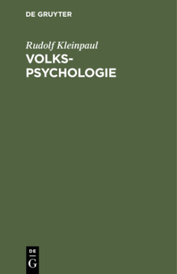 Volkspsychologie