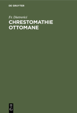 Chrestomathie Ottomane