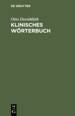 Klinisches W�rterbuch