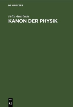 Kanon Der Physik