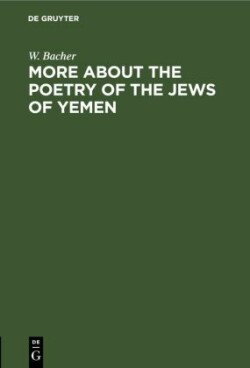 More about the Poetry of the Jews of Yemen