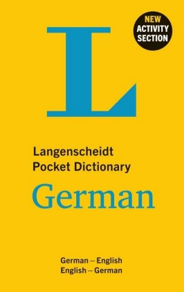 Langenscheidt bilingual dictionaries Langenscheidt German Pocket Dictionary