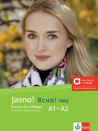 Jasno! neu A1-A2 - Hybride Ausgabe allango, m. 1 Beilage