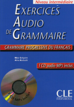 Grammaire progressive du Français, Niveau intermédiaire, Exercices Audio de Grammaire, m. MP3-CD