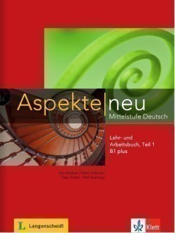 Aspekte neu B1+ Lehrbuch + Arbeitsbuch + CD Teil 1