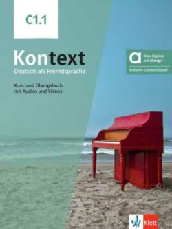 Kontext 3 (C1.1) – Hybride Ausgabe – Kurs./Übungsbuch Teil 2 + MP3/Video allango.net + Liz