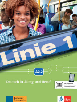 Linie 2 Kursbuch + Uebungsbuch + mp3 + Video - Teil 2 Kurs- und  Ubungsbuch A2.2 mit DVD-Rom