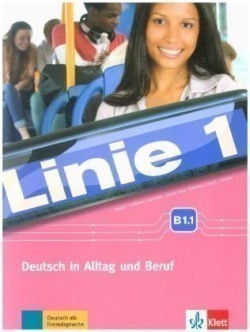 Linie 3 Kursbuch + Uebungsbuch + mp3 + Video - Teil 1 Kurs- und  Ubungsbuch B1.1 mit DVD-Rom