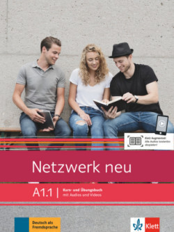 Netzwerk Neu 1 (A1) Kurs- und Übungsbuch mit Audios und Videos (1/2)