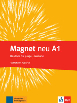 Magnet neu - Deutsch für junge Lernende, Bd. A1, Testheft, m. Audio-CD