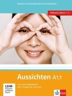 Aussichten A1 Kursbuch + Arbeitsbuch + DVD + CD (2) - Teil 1