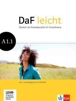 DaF leicht A1 Kursbuch + Arbeitsbuch + DVD-ROM - Teil 1