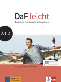 DaF leicht A1 Kursbuch + Arbeitsbuch + DVD-ROM - Teil 2