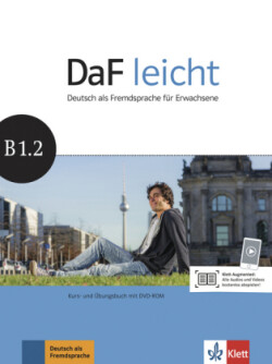 DaF leicht B1 Kursbuch + Arbeitsbuch + DVD-ROM - Teil 2