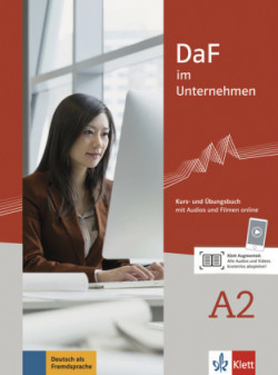 DaF im Unternehmen A2 Kursbuch + Uebungsbuch + online mp3