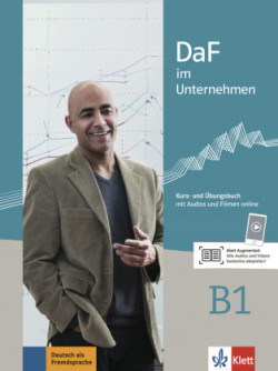 DaF im Unternehmen B1 Kursbuch + Uebungsbuch + online mp3