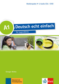 Deutsch echt einfach Medienpaket A1 - Audio-CDs (2) + DVD