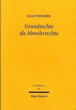 Grundrechte als Abwehrrechte