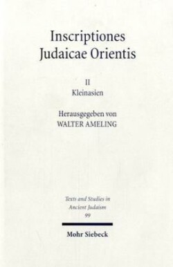 Inscriptiones Judaicae Orientis