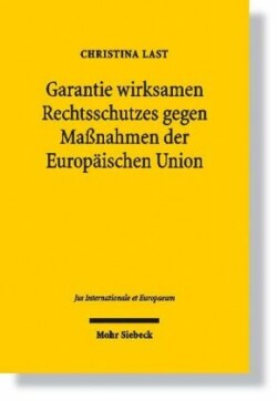 Garantie wirksamen Rechtsschutzes gegen Maßnahmen der Europäischen Union