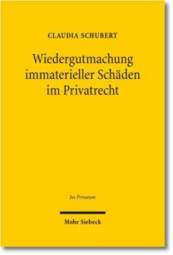 Die Wiedergutmachung immaterieller Schäden im Privatrecht