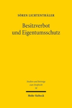 Besitzverbot und Eigentumsschutz