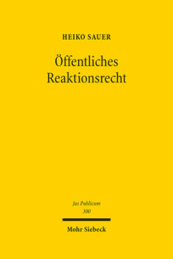 Öffentliches Reaktionsrecht