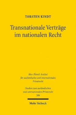 Transnationale Verträge im nationalen Recht