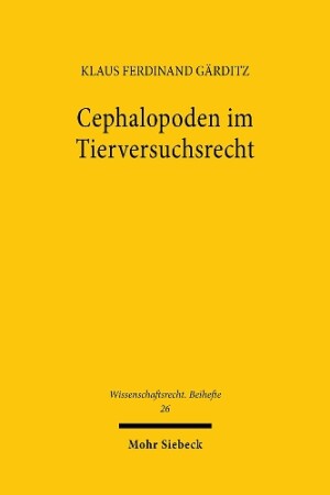 Cephalopoden im Tierversuchsrecht