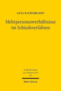 Mehrpersonenverhältnisse im Schiedsverfahren