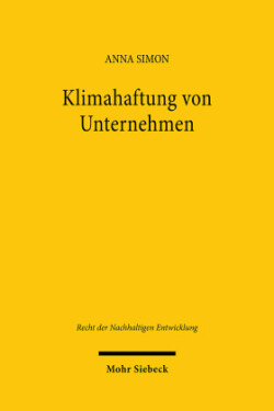 Klimahaftung von Unternehmen