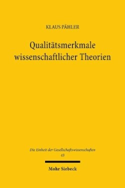 Qualitätsmerkmale wissenschaftlicher Theorien