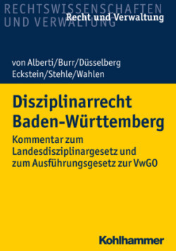 Disziplinarrecht Baden-Württemberg